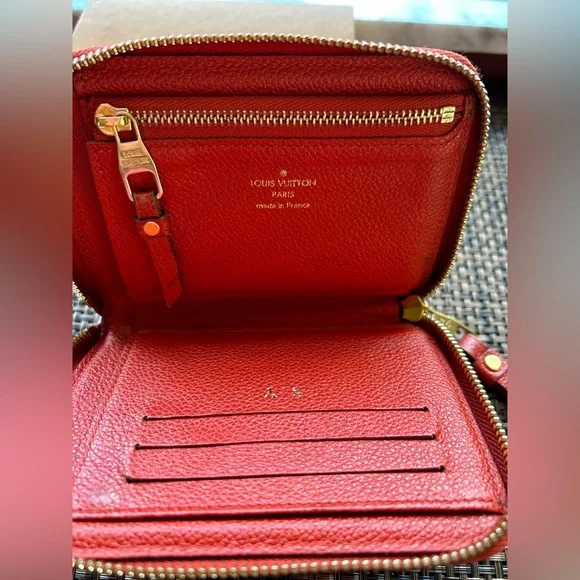 Louis Vuitton Empreinte Leather Compact Zippy Wallet TS1163 - Picture 9 of 9